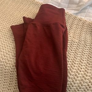 Maroon Alphalete Leggings